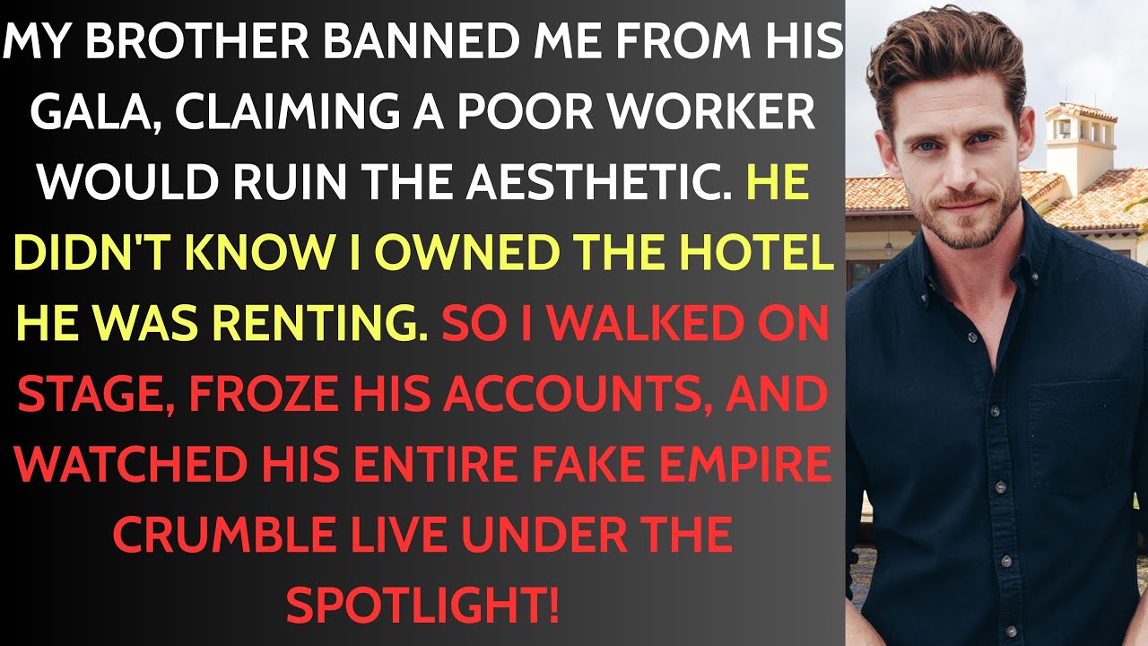 “Don’t Come To Our Luxury Gala” My Younger Brother Banned Me From It. So I Froze The Accounts