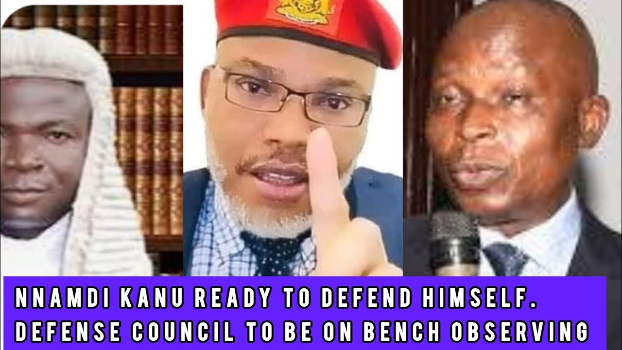NNAMDI KANU VOWS TO DEFEND HIMSELF ON MARCH 21. THE INCREDIBLE MOMENT ...