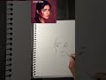 Alia outline sketch art alia youtubeshorts