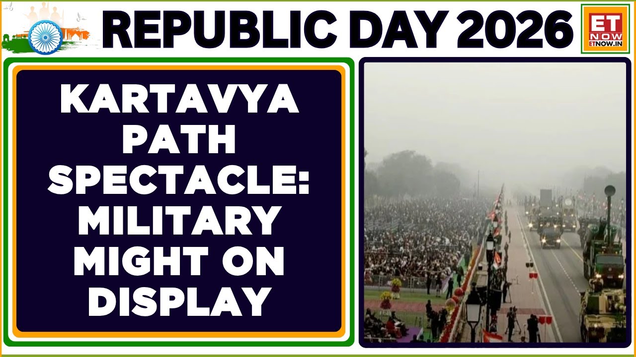 Republic Day 2026: Kartavya Path Dazzles With 30 Tableaux, Military Power On Display | ET Now