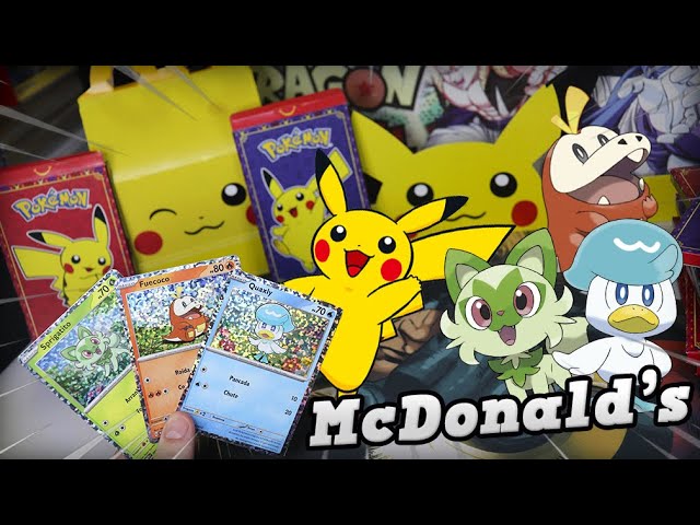 Pegue os seus! Cards de Pokémon estão de volta no McDonald's