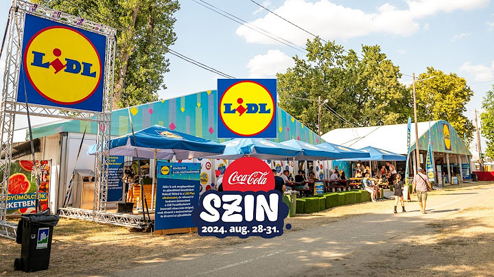 Köszönjük, hogy idén is találkoztunk a Coca-Cola SZIN fesztiválon!  | Lidl Magyarország