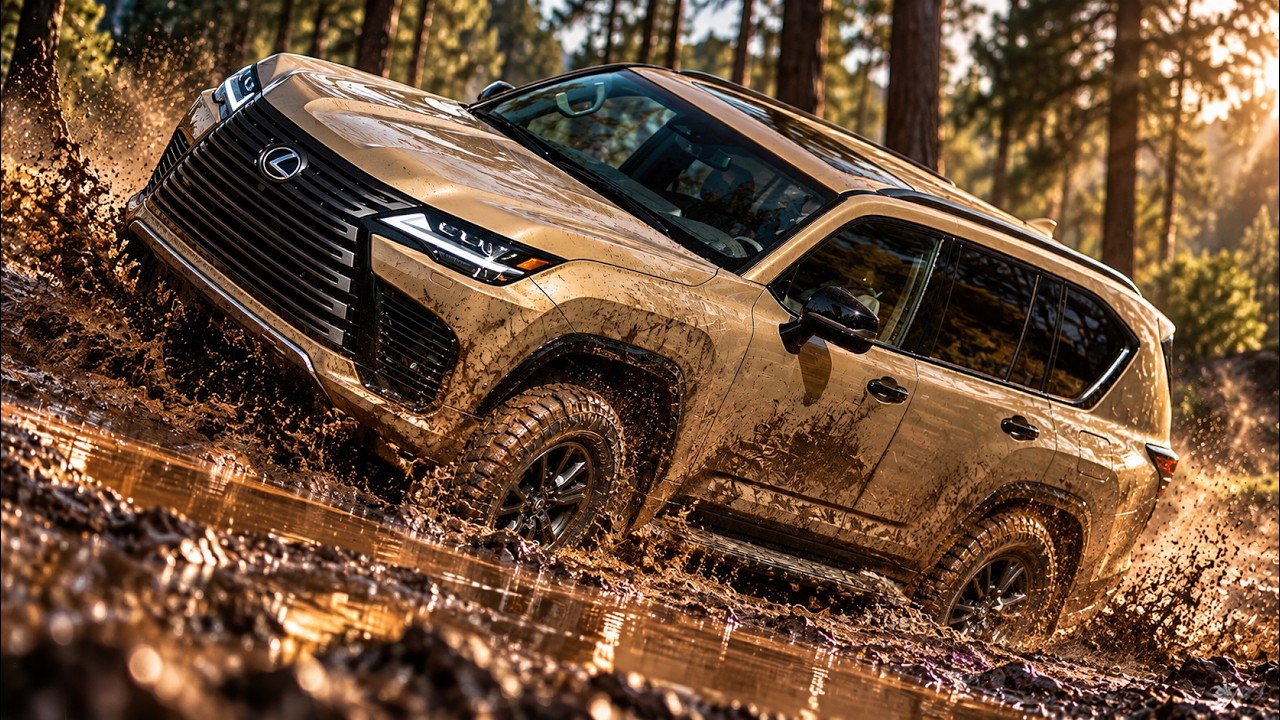 New 2027 Lexus LX700h Overtrail (Earth Stone Brown) - OFFROAD Test
