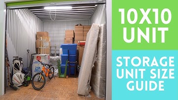 Storage Unit Size Guide: 10x10 Unit | How to Pack Your Storage Unit | Green Storage Canada