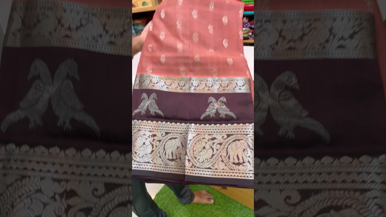 Handloom pure silk available..              price: 8500/- to 8900/-      Watsapp@9966771121