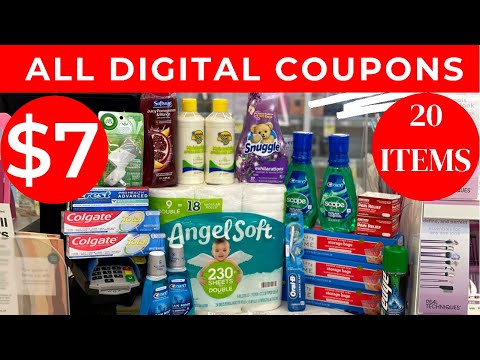 WALGREENS COUPONING ALL DIGITAL COUPONS! 20 ITEMS ONLY $7  EASY DEALS THIS WEEK!