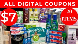 WALGREENS COUPONING ALL DIGITAL COUPONS! 20 ITEMS ONLY $7  EASY DEALS THIS WEEK!