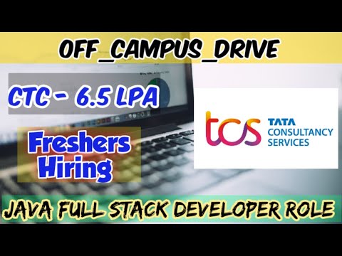 Off Campus Drive for Java Developer Role ,, CTC :- 6 lpa // #jobs #tcs #javadeveloper