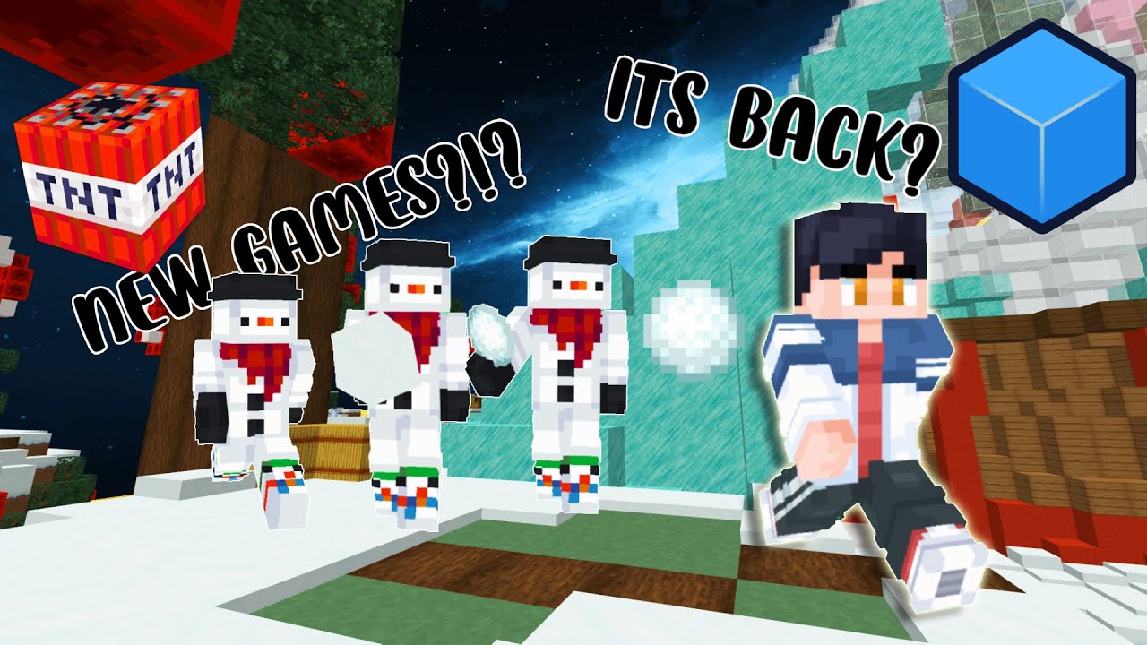 The Return of Cubecraft Winter Games - YouTube