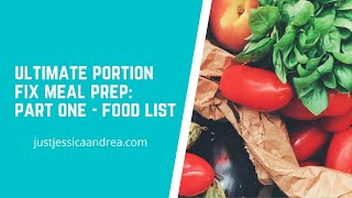 Ultimate Portion Fix Meal Plan - How Not To Waste Food