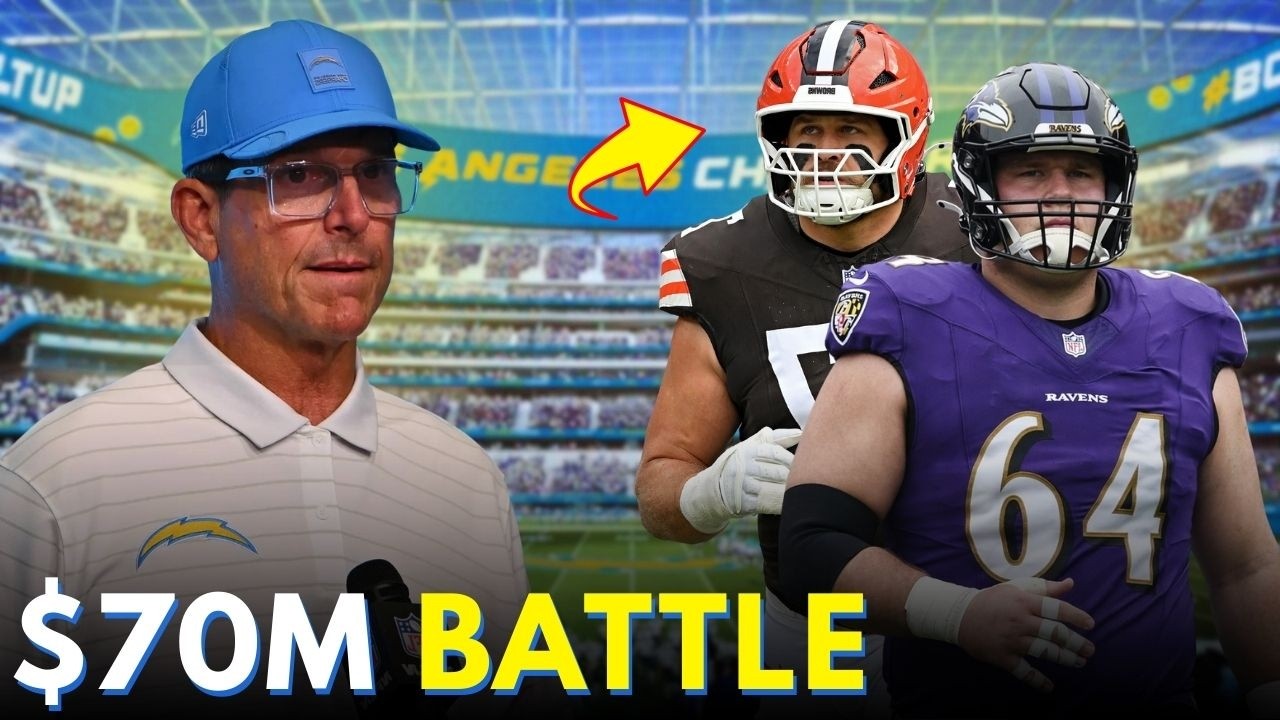 The O-Line Savior The Chargers Might Lose To Giants