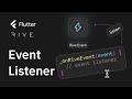 Flutter Rive Event Listeners - Subscribe to Rive Events in Flutter Runtime