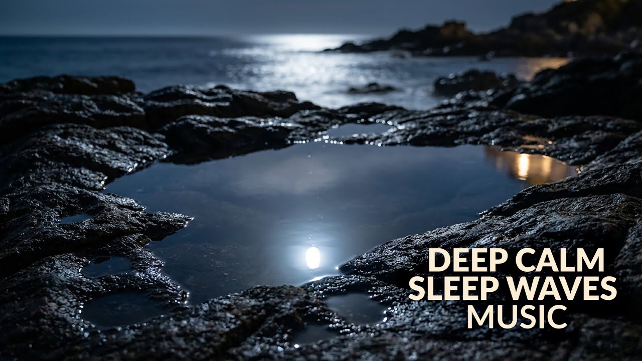 NO ADS | Deep Calm Sleep Waves | Relaxing 3 Hour Instrumental