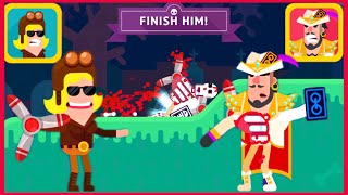 Bowmasters Battle Raymonde Vs Ron Gambler Etienne Epic Duel