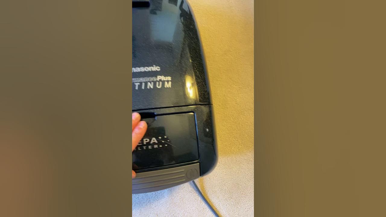 Panasonic performance plus platinum canister vacuum MCV9658 TOL MODEL