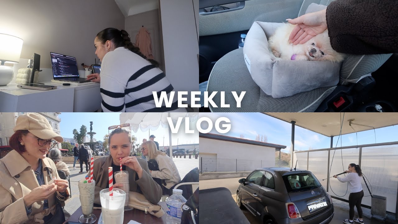 WEEKLY VLOG - work, family, pets and just life