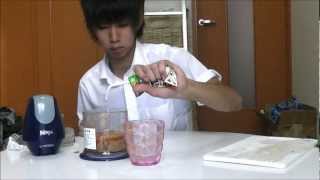 自分で野菜ジュース作ってみた　後編　I made original　vegetable juice