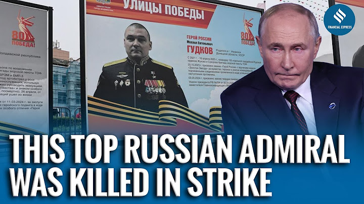 Top Russian Naval Commander Reportedly Killed in Ukrainian Strike on Kursk Command Post