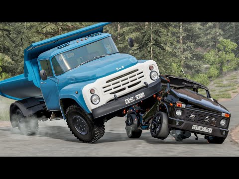 Məhlənin Böyüyü Zil Babanın Niva Urbanını Vurdu | Maşın Oyunları | BeamNG.Driver #malikbedelov