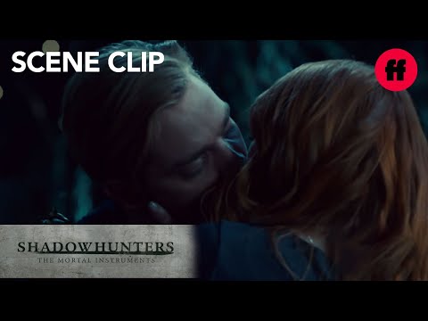 Shadowhunters | Season 2, Episode 14: Clary Kisses Jace | Freeform