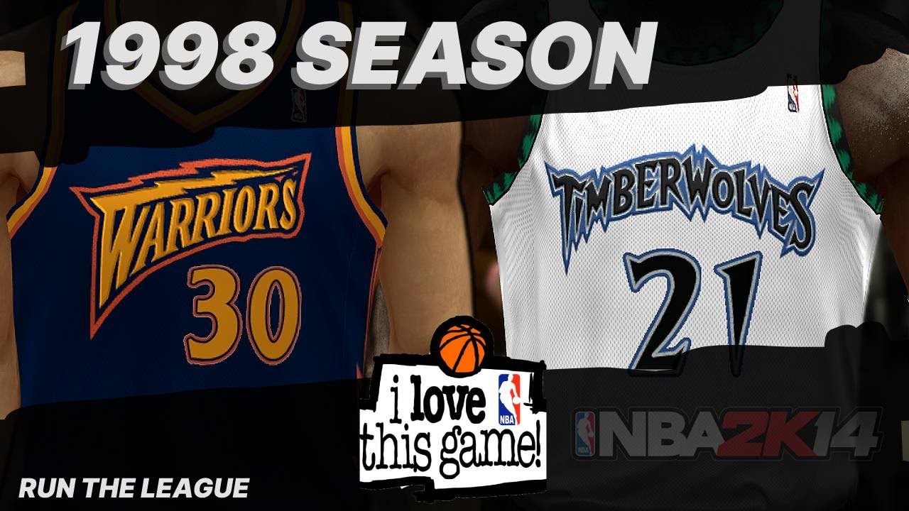 1998 SEASON | WARRIORS vs TIMBERWOLVES