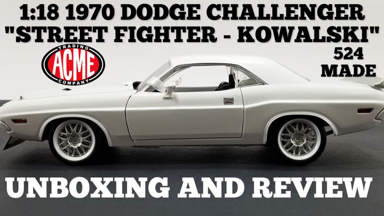 1/18 KOWALSKI 1970 Dodge Challenger 