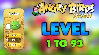 Angry Birds Season Pig Days Level 1 To 93 Full Gameplay (3 Stars) screenshot 5