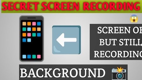 secretly record videos 🥵😱  | BACKGROUND VIDEO RECORDER APP | #shorts#sf tech creation #tech video