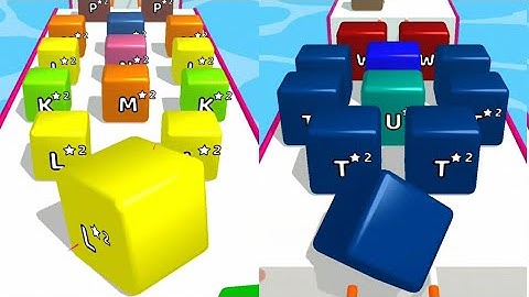 A Z Run Gameplay Level 44 - 45 ( Android & IOS GamePlays )