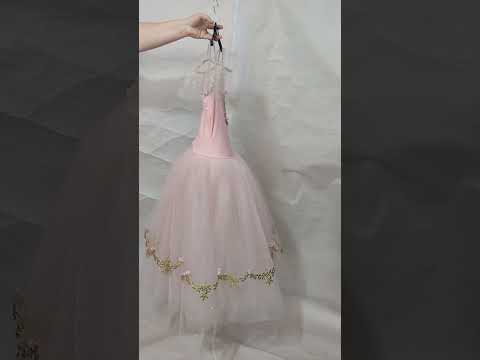 Костюм для вальса Делиба из Коппелии  розовая шопенка, видео 2