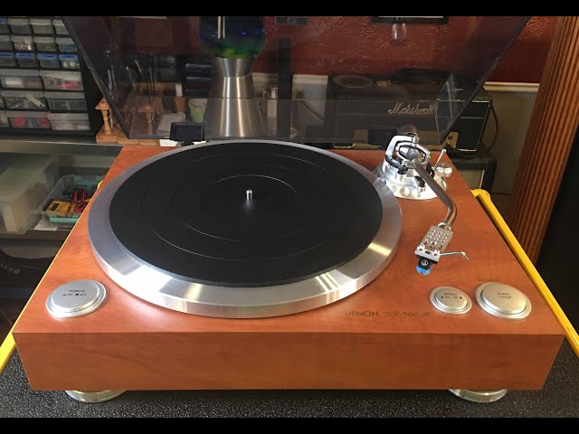 Denon DP 500M Turntable Recapped and Restored! 536