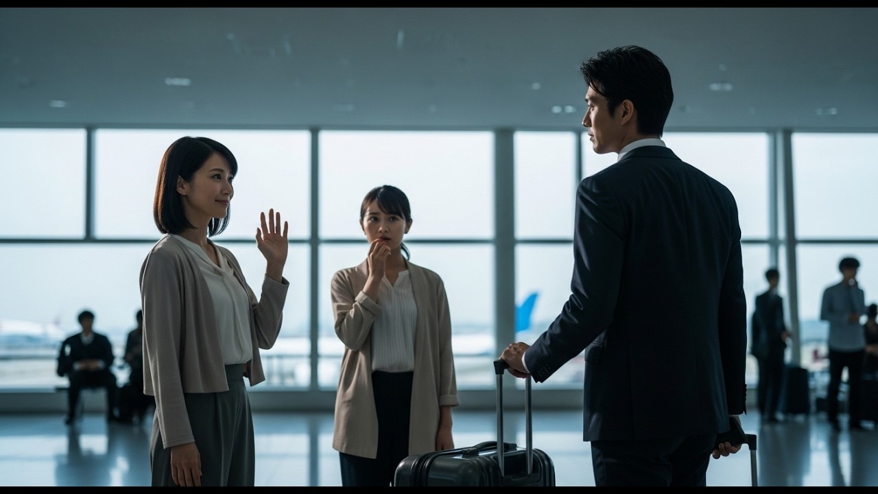 夫の偽りの出張、妻を騙し愛人の元へ→空港で見せた妻の優しい微笑みの”本当の意味”に絶句