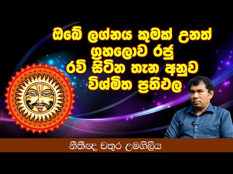 ඔබ ලග නය ක මක උනත රව ස ට න ත න අන ව ව ශ ම ත ප රථ පල L Chathura Umagiliya 