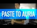 How Do It: Paste to Auria from AudioCopy