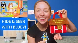 Bluey Learning Video for Toddlers- Peek A Boo with Bluey - ASL & FIRST WORDS