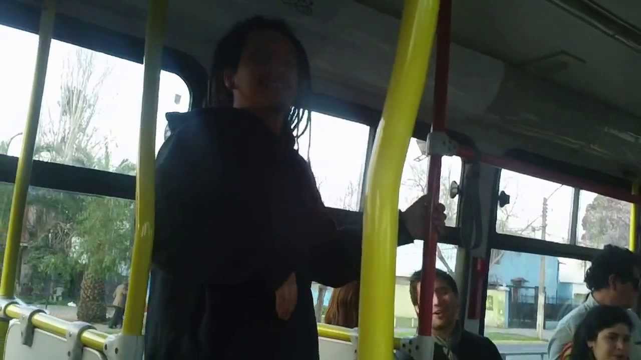 Rap chilote en el transantiago!