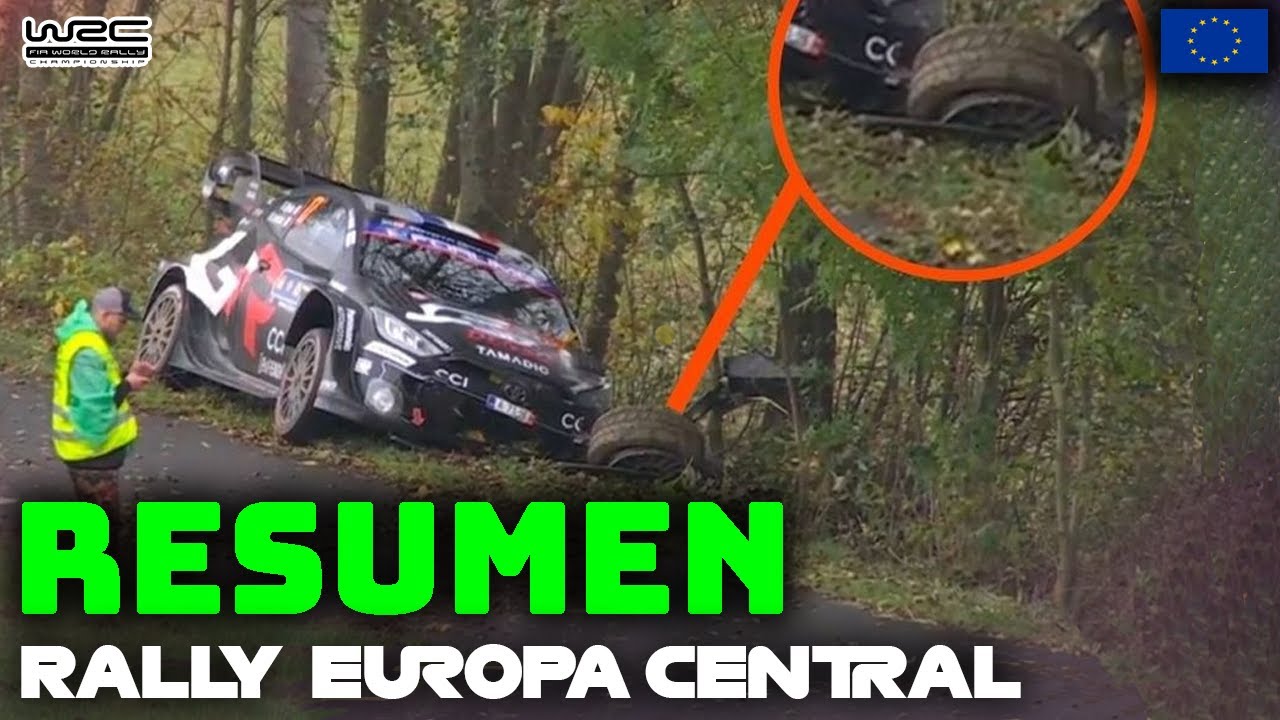 Resumen Rally de Europa Central - WRC 2025 - SHOW & VIDEO [HD]