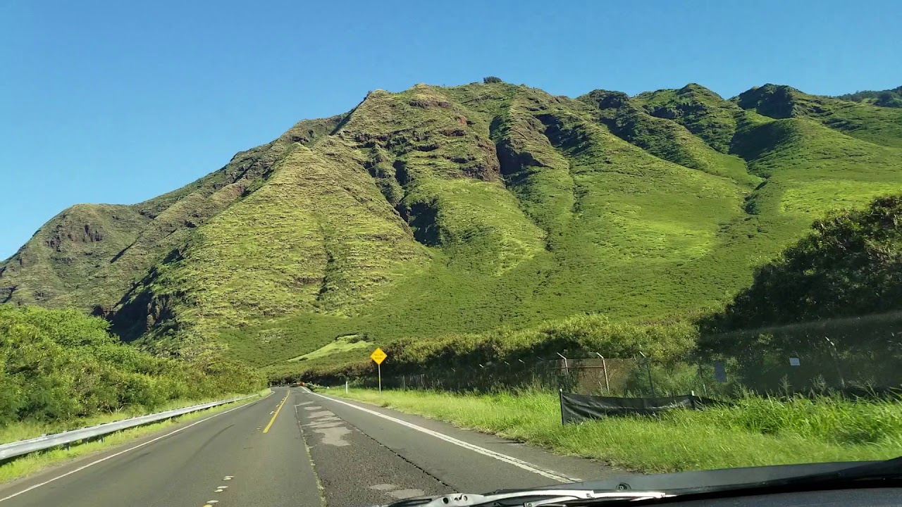 Mākaha Valley Plantation to Yokohama Bay, Oahu YouTube