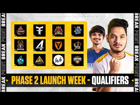 BREAKPOINT 0.0 | PHASE 2 LAUNCH WEEK | QUALIFIERS | FT. WB, AG, PVS, TC, PW #letsbreakit