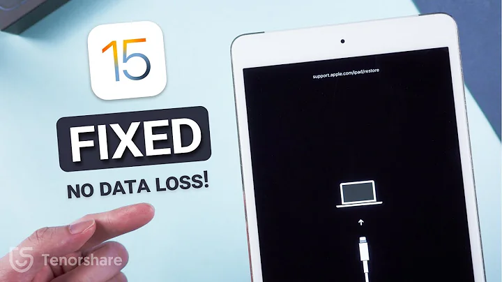 [5 Methods] How to Fix support.apple.com/ipad/restore on iPadOS 15