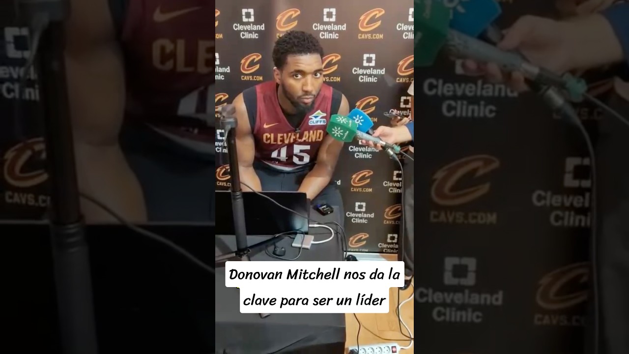 🎙️DONOVAN MITCHELL NOS DA LA CLAVE PARA SER UN LÍDER EN LA NBA