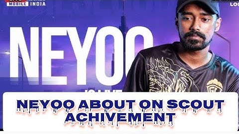 Neyoo About on Scout Controversy | Neyoo On Scout | Ghatak On Soul | Ghatak On Scout |