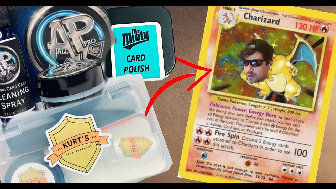 Trading Card Polishing is Still Goofy Trading Card Polishing is Still Goofy