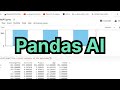 PandasAI : Generative AI for pandas dataframe