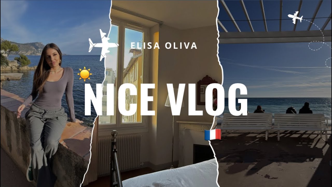 NICE vlog🇫🇷| Esplorando alcuni luoghi della Costa Azzurra☀️Nizza, Mandelieu la Napoule e Cap Ferrat