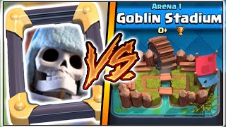 TROLLING ARENA 1 IN CLASH ROYALE | FUNNY MOMENTS & TROLL DECKS!