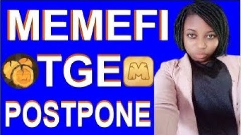 Memefi Airdrop listing date postponed 30 October | Memefi Airdrop Date & Airdrop | TGE