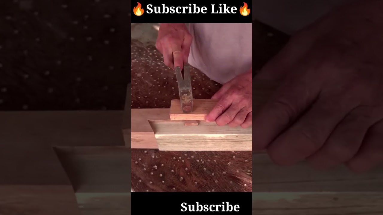 Haw to make Mitered Dovetails Straight wood joint 