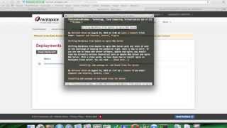 Rackspace Deployment Services
