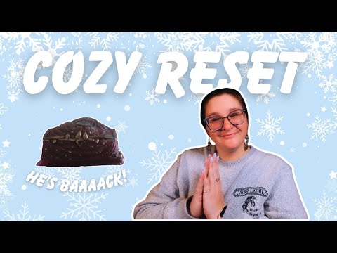 hang out with me while i cozy reset for january ❄️❄️❄️